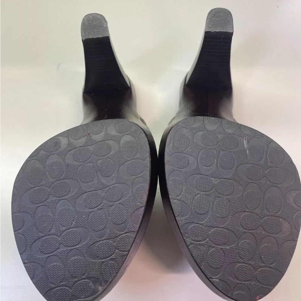 Coach Jodey Sig Mules A3623 Like New Without Tags Size 6B - Picture 9 of 10